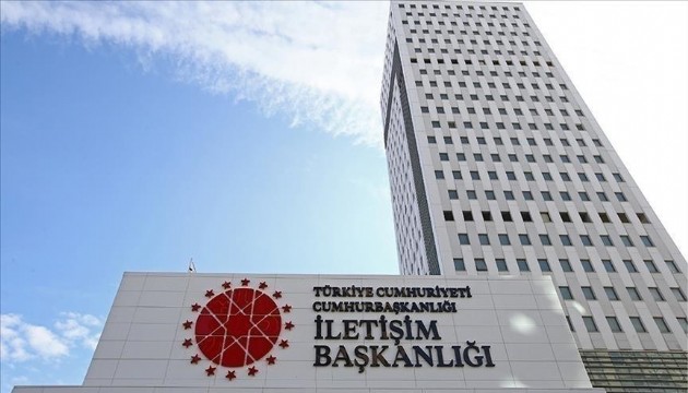 İletişim Başkanlığı'ndan 