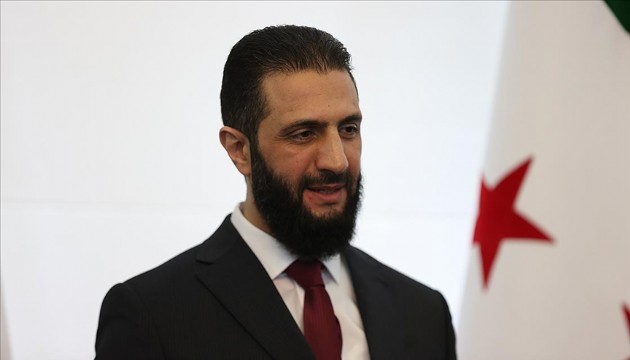 Şara'dan Türkiye ve ABD'ye teşekkür