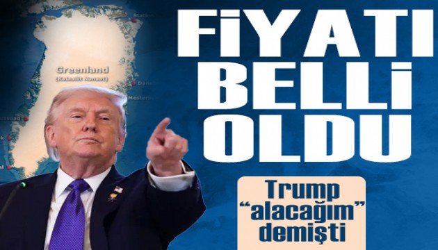 Trump almakta ısrarlı: Grönland'ın fiyatı belli oldu