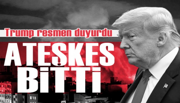 Trump ateşkes kararını açıkladı