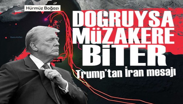 Trump'tan İran'a yeni uyarı: Müzakereler biter