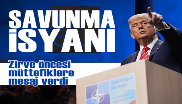 Trump'tan NATO müttefiklerine savunma isyanı: Almanya'dan cevap geldi