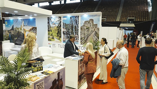 Saraybosna'da turizm fuarı heyecanı