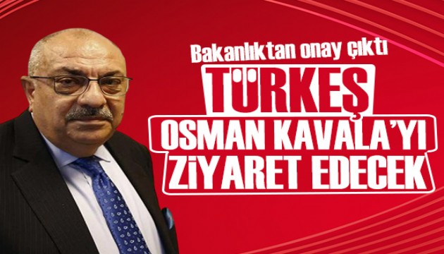 Adalet Bakanlığı'ndan Tuğrul Türkeş'in talebine onay: Osman Kavala'yı ziyaret edecek