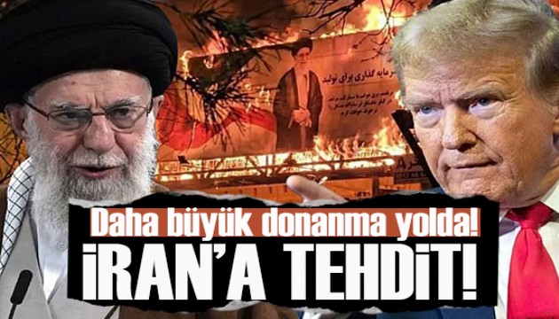 Trump'tan İran'a tehdit!  Venezuela'ya giden filodan daha büyük donanma yolda