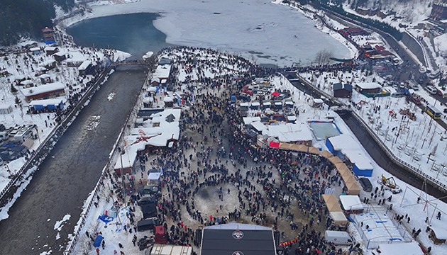 Trabzon'da dev horon halkası