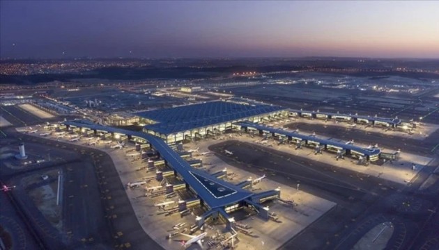 İstanbul havalimanı zirvede