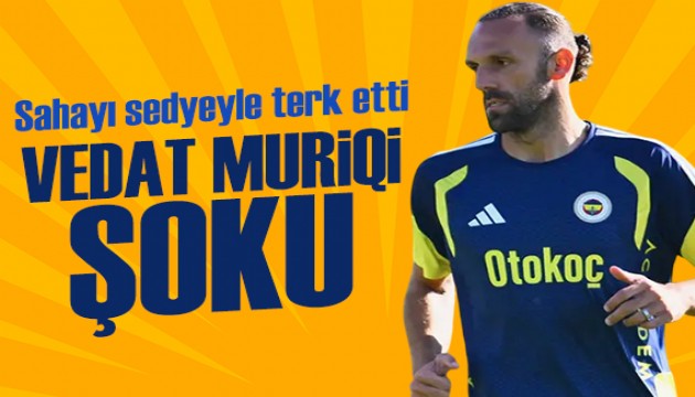 Fenerbahçe'ye kötü haber: Yeni transfer sedyeyle antrenmanı terk etti