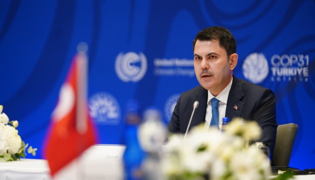 Bakan Kurum'dan COP31 mesajı