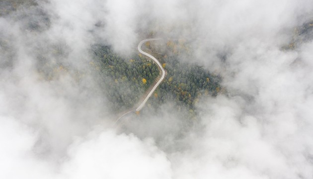 Yedigöller yolu sisle kaplandı