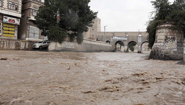 Yemen'de sel felaketi