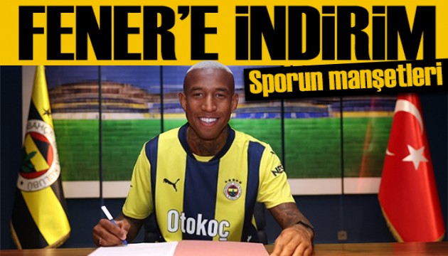 Talisca Fener'e indirim yaptı! Spor basını bugün ne yazdı? (3 Ocak)