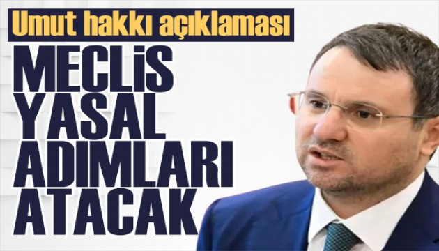 Bakan Gürlek'ten umut hakkı açıklaması: Ceza aynen infaz edilir