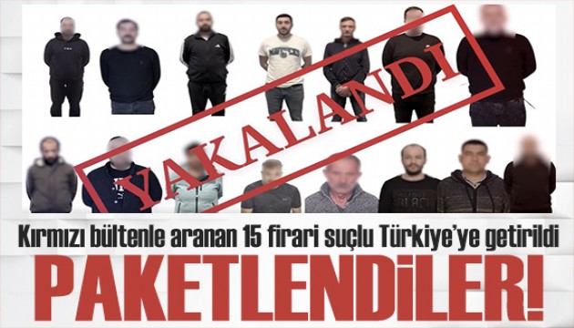 Bakan Yerlikaya duyurdu: Yakalandılar