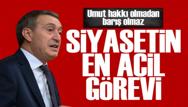 Tuncer Bakırhan'dan süreç mesajı: Siyasetin en acil görevi