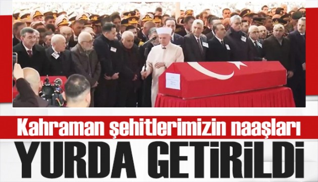Katar'da şehit düştüler! Şehitlerin naaşı Türkiye'ye getirildi