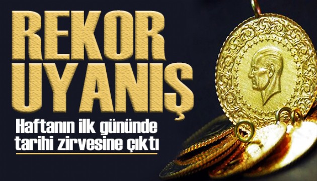 Altın fiyatları rekora doymuyor! Tarihi zirve