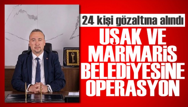 CHP'li belediyeye operasyon: 24 gözaltı