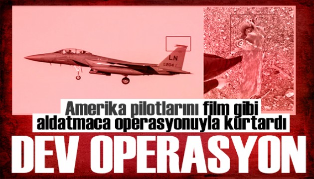 CIA'in aldatmaca planı! Amerika pilotlarını film gibi operasyonla kurtardı
