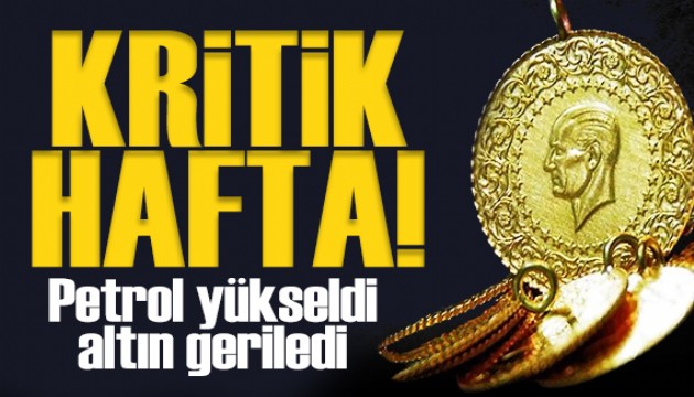 Petrol yükseldi, altın geriledi! Gözler FED ve TCMB'de