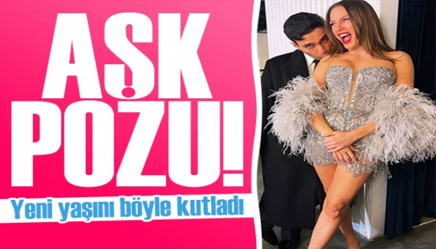 Mert Demir'den Serenay Sarıkaya'ya aşk dolu kutlama!