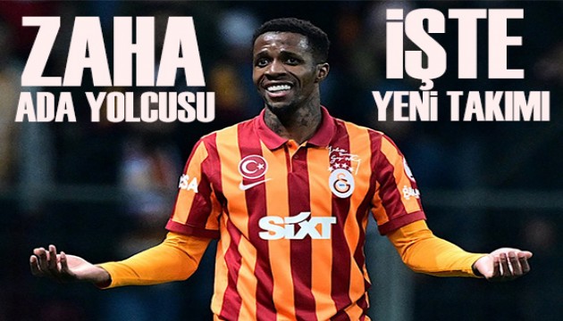 Zaha'nın yeni adresi ve sözleşmesi belli oldu