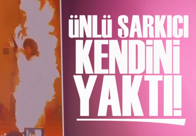 Katy Perry, yeni şarkısının klibi için kendini yaktı