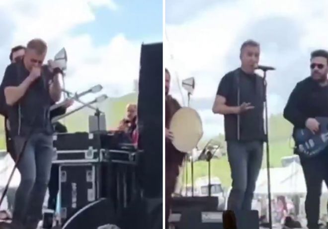Haluk Levent yine korkuttu